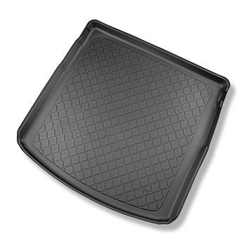 Tapis de coffre adapté pour Cupra Leon e-Hybrid Sportstourer (10.2020-....) - bac de coffre - protection de coffre voiture - coffre supérieur; plancher amovible en la position la plus haute