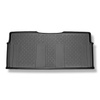 Kit tapis de coffre et tapis de voiture TPE PREMIUM pour: Mercedes-Benz Vito W447 Van (10.2014-....) - derrière troisième rangée de sièges; version Extra longue (Extra Long) (empattement 3430 mm, longueur du véhicule 5370 mm); sans séparation de l'espace 