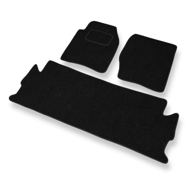 Tapis de Sol Feutres adapté pour Land Rover Discovery II SUV (1998-2004) - tapis de voiture - noir