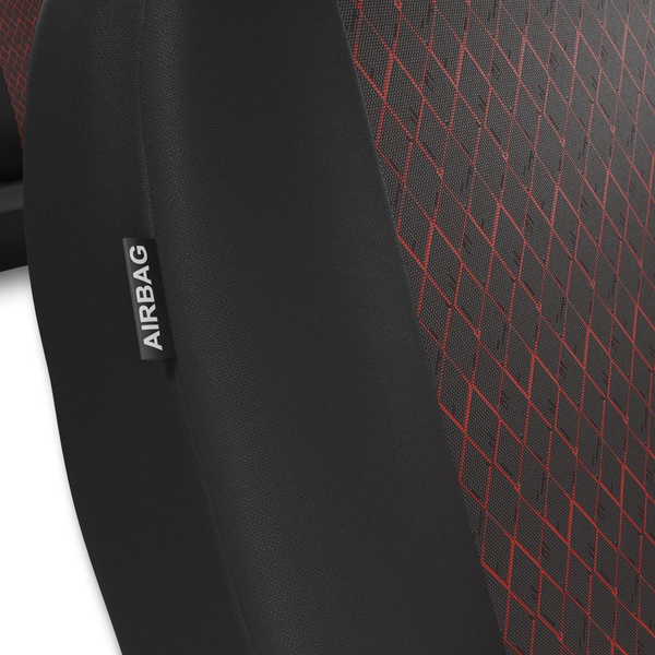 Housses de siège adaptées pour Mitsubishi Lancer VI, VII, VIII, IX (1992-2016) - housse siege voiture universelles - couverture siege - PF-RD