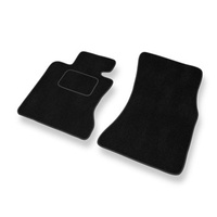 Tapis de Sol Velours adapté pour BMW 5 M5 IV E60 (2005-2010) - Premium tapis de voiture - noir