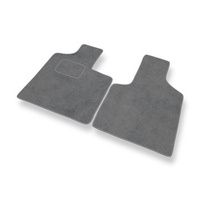 Tapis de Sol Velours adapté pour Chrysler Voyager (1996-2000) - Premium tapis de voiture - gris