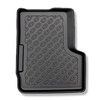 Tapis de sol en TPE adapté pour Jeep Renegade SUV (09.2014-....) - non pour 4ex Plug-in Hybrid - tapis de voiture - noir