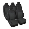 Housses de siège sur mesure adaptées pour Seat Alhambra Van (1996-2010) 5 sièges - housse siege voiture - couverture siege - E1