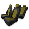 Housses de siège adaptées pour BMW X2 F39, U10 (2017-....) - housse siege voiture universelles - couverture siege - S-Y