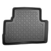 Kit tapis de coffre et tapis de voiture TPE pour: Nissan Qashqai II Crossover (02.2014-05.2021) - coffre supérieur; modèles avec plancher amovible du coffre