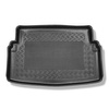 Tapis de coffre adapté pour Volkswagen Caddy IV Maxi Van (10.2007-10.2020) - bac de coffre - protection de coffre voiture - Trendline, Comfortline, Highline; 7 places; derriere 3e rangée de sieges