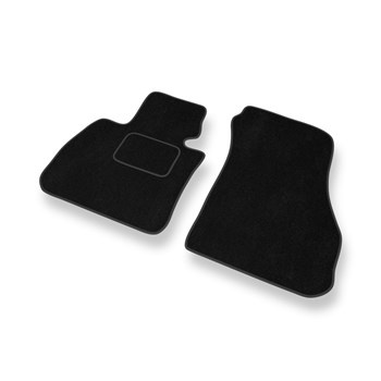 Tapis de Sol Velours adapté pour BMW X2 (2018-....) - Premium tapis de voiture - noir