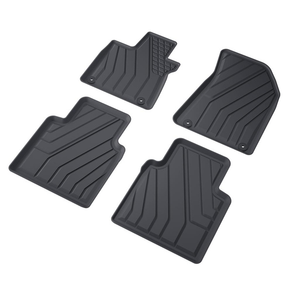 Tapis de sol en TPE adapté pour MG HS SUV (2024-....) - tapis de voiture - noir