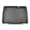 Tapis de coffre adapté pour Citroen C3 Aircross II SUV (11.2017-....) - bac de coffre - protection de coffre voiture - coffre inférieur; modèles sans plancher amovible du coffre; sièges non coulissants