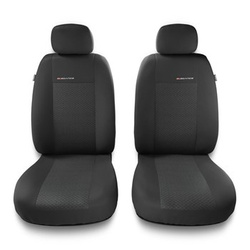 Housses de siège avant adaptées pour Audi A6 C4, C5, C6, C7, C8 (1994-....) - housse siege voiture universelles - couverture siege conducteur - 2UNE-3
