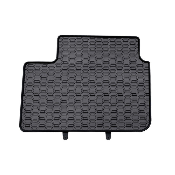 Tapis de sol en caoutchouc adapté pour Kia Ceed II Hayon, Break (2012-2018) - tapis de voiture - noir - 4 pcs.