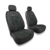 Housses de siège avant adaptées pour Alfa Romeo 146 (1994-2001) - housse siege voiture universelles - couverture siege conducteur - 2UNE-GR