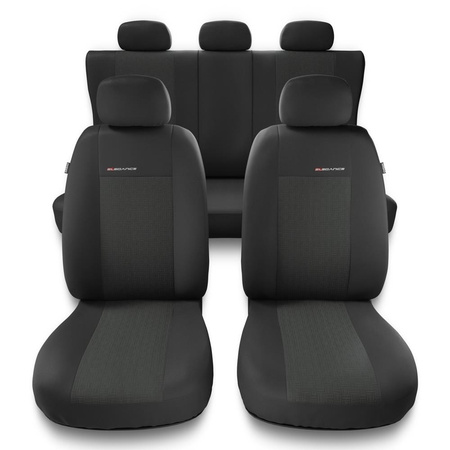 Housses de siège adaptées pour Seat Ibiza I, II, III, IV, V (1984-2019) - housse siege voiture universelles - couverture siege - UNE-1