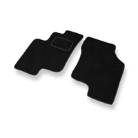 Tapis de Sol Velours adapté pour Hyundai Getz (2002-2008) - Premium tapis de voiture - noir