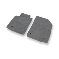Tapis de Sol Velours adapté pour Lexus LS IV XF40 (2006-2010) - Premium tapis de voiture - gris