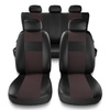 Housses de siège adaptées pour Alfa Romeo 156 I, II (1997-2007) - housse siege voiture universelles - couverture siege - EXL-5
