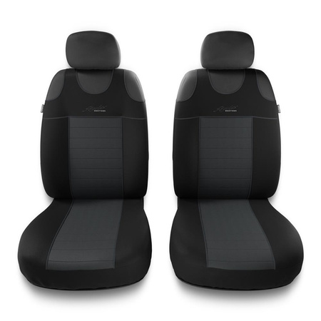 Housses de voiture universelles (T-Shirt) pour Mitsubishi Pajero II, III, IV (1990-2019) - TS-4