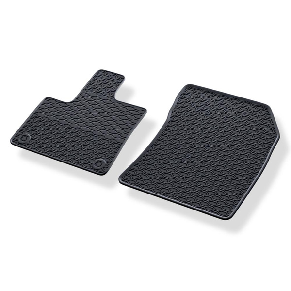 Tapis de sol en caoutchouc adapté pour Citroen Berlingo III (2018-....) - tapis de voiture - noir