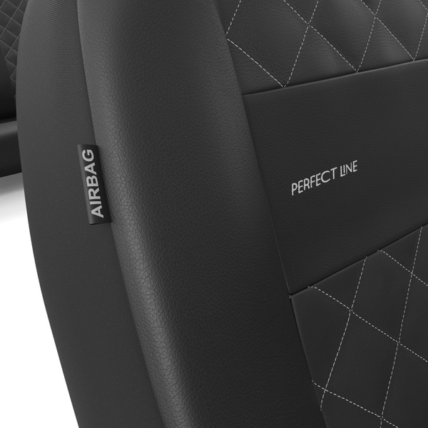 Housses de siège adaptées pour Daihatsu Sirion I, II (1998-2010) - housse siege voiture universelles - couverture siege - PRF-S