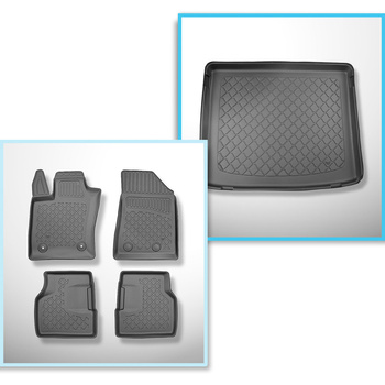 Kit tapis de coffre et tapis de voiture TPE pour: Alfa Romeo Tonale 965 SUV (05.
