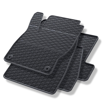 Tapis de sol en caoutchouc adapté pour Ford Focus III Hayon, Break, Berline (201