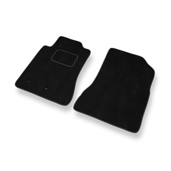 Tapis de Sol Velours adapté pour Ford Mustang VI (2014-....) - Premium tapis de voiture - noir