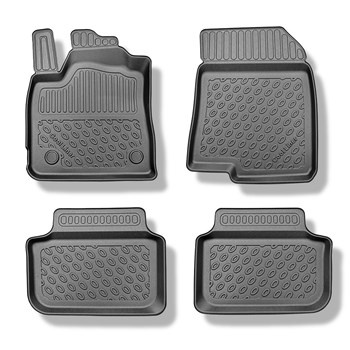 Tapis de sol en TPE adapté pour Dacia Logan III Berline (01.2021-....) - tapis d