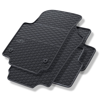 Tapis de sol en caoutchouc adapté pour Skoda Citigo Hayon (2011-2020) - tapis de