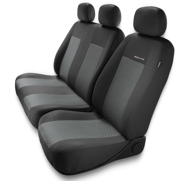 Housses de siège adaptées pour Citroen Berlingo I, II, III (1996-....) - housse siege voiture universelles - couverture siege - BE-2