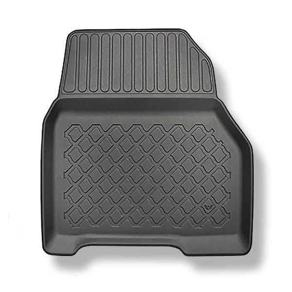 Kit tapis de coffre et tapis de voiture TPE pour: Mercedes-Benz Citan W415 Tourer (10.2012-08.2021) - 5 places;entraxe 2.697 mm;sans 3ème rangée