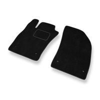 Tapis de Sol Velours adapté pour Fiat Tipo II (2015-....) - Premium tapis de voiture - noir