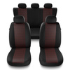 Housses de siège adaptées pour Mitsubishi Outlander I, II, III (2001-2019) - housse siege voiture universelles - couverture siege - PF-RD