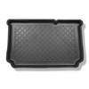 Tapis de coffre adapté pour Ford Fiesta VIII Hayon (07.2017-....) - bac de coffre - protection de coffre voiture - coffre inférieur; modèles sans plancher amovible du coffre