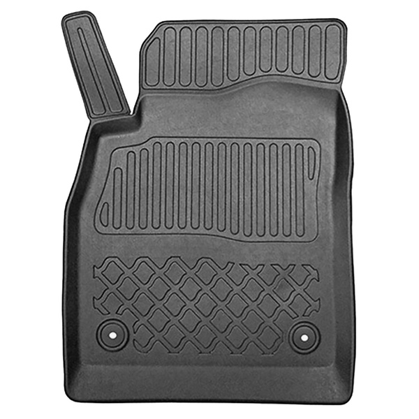 Tapis de sol en TPE adapté pour Opel Astra J Hayon (12.2015-10.2022) - tapis de voiture - noir