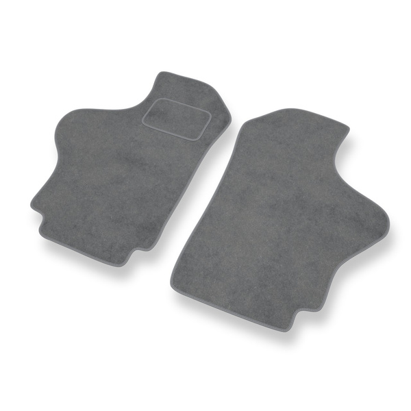 Tapis de Sol Velours adapté pour Hyundai H-1 I Van (1999-2008) - Premium tapis de voiture - gris