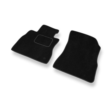 Tapis de Sol Velours adapté pour Nissan Note E12 (2013-2016) - Premium tapis de voiture - noir