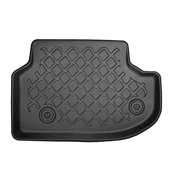 Kit tapis de coffre et tapis de voiture TPE pour: BMW 5 F10 Berline (2013-01.2017) - sans X-drive; distance entre les rails du siège avant (partie arrière) 365 mm