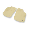Tapis de Sol Velours adapté pour Opel Tigra B Cabriolet (2004-2010) - Premium tapis de voiture - beige