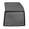 Tapis de sol en TPE adapté pour Peugeot 3008 II Hybrid & Hybrid4 SUV (09.2019-....) - avec Hi-Fi-System FOCAL - tapis de voiture - noir