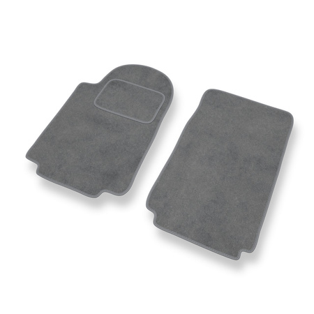 Tapis de Sol Velours adapté pour Alfa Romeo 75 (1985-1992) - Premium tapis de voiture - gris