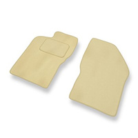 Tapis de Sol Velours adapté pour Alfa Romeo 147 (2000-2010) - Premium tapis de voiture - beige