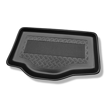 Tapis de coffre adapté pour Suzuki Swift Hayon (09.2010-04.2017) - bac de coffre - protection de coffre voiture