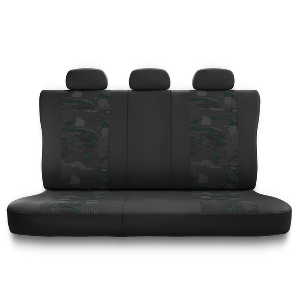 Housses de siège adaptées pour Peugeot 106 (1991-2003) - housse siege voiture universelles - couverture siege - UNE-GR