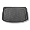 Tapis de coffre adapté pour Citroen DS3 Hayon (2009-03.2019) - bac de coffre - protection de coffre voiture - pour tous les modeles (avec roue de secours complete / avec roue a usage temporaire ou kit de réparation / avec et sans subwoofer)