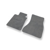 Tapis de Sol Velours adapté pour BMW 5 G31 (2017-....) - Premium tapis de voiture - gris