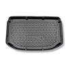 Tapis de coffre adapté pour Chevrolet Aveo T300 Hayon (06.2011-10.2020) - bac de coffre - protection de coffre voiture - coffre supérieur; pour les voitures avec plancher double