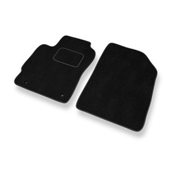 Tapis de Sol Velours adapté pour Chevrolet Aveo II T300 Berline (2011-2020) - Premium tapis de voiture - noir