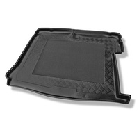 Tapis de coffre adapté pour Citroen Berlingo I Multi Space Van (1998-2007) - bac de coffre - protection de coffre voiture - 5 places; avec modubox