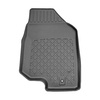 Tapis de sol en TPE adapté pour Ssangyong Torres EVX SUV (03.2024-....) - tapis de voiture - noir